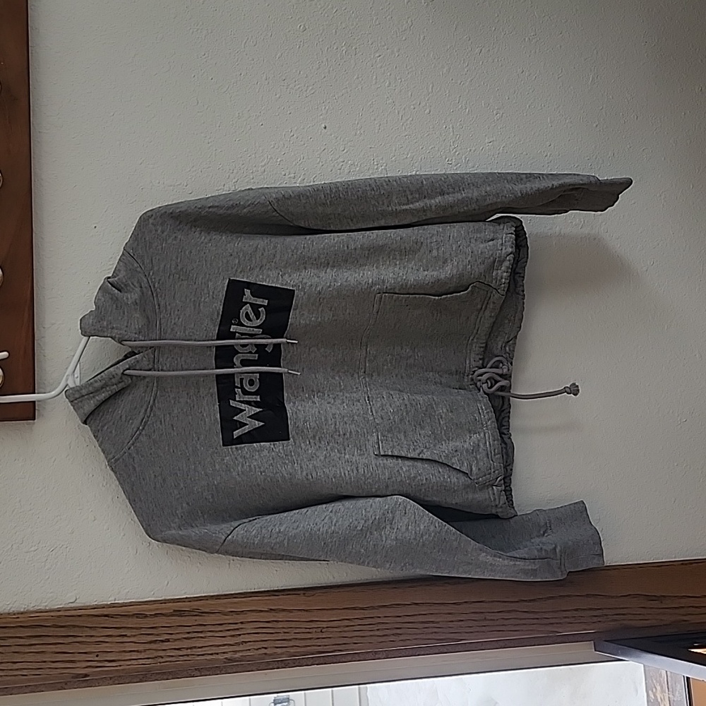 Wrangler hoodie crop top